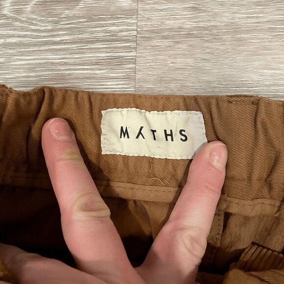 Myths Mens Brown High Rise Boot Cut Corduroy Pants Size 48 - Picture 4 of 10